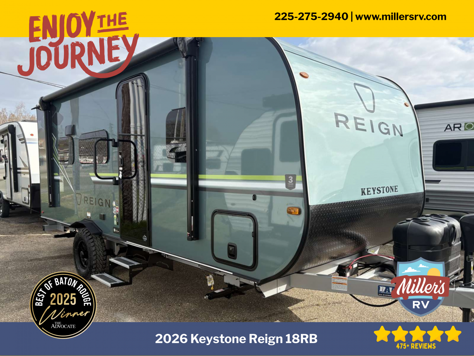 2026 KEYSTONE REIGN 18RB - Miller's RV